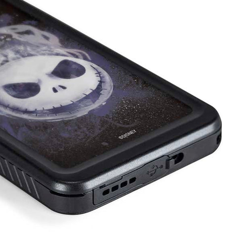 Disney The Nightmare Before Christmas Jack Skellington Face Art Galaxy S24 Waterproof Case